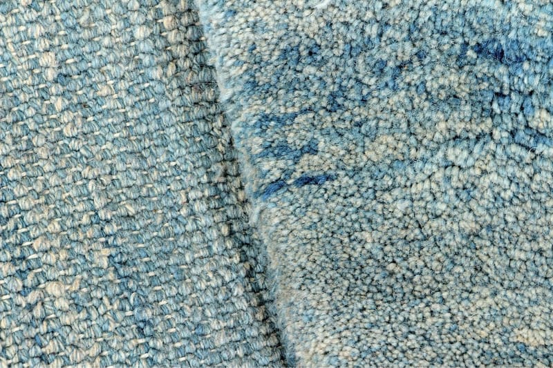 Håndknyttet Persisk Uldtæppe 180x235 cm Gabbeh Shiraz - Blå - Orientalske tæpper - Persisk tæppe