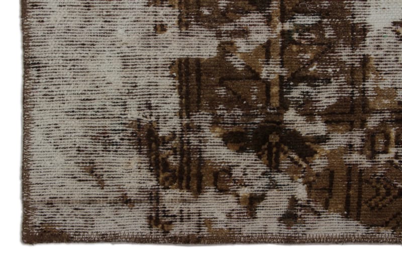 Håndknyttet persisk tæppe 149x217 cm Vintage - Beige / brun - Orientalske tæpper - Persisk tæppe