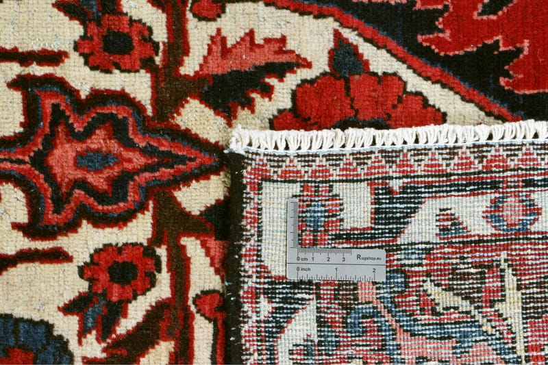 Håndknyttet persisk tæppe 205x310 cm - Rød / Beige - Orientalske tæpper - Persisk tæppe