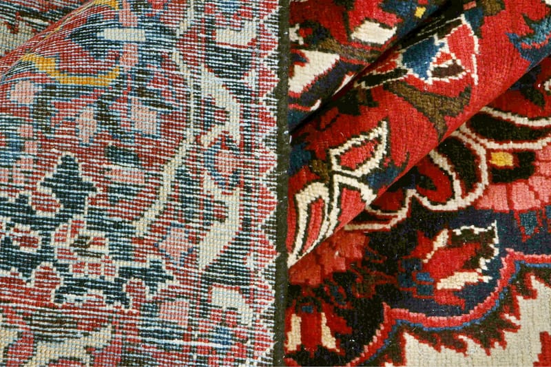 Håndknyttet persisk tæppe 205x310 cm - Rød / Beige - Orientalske tæpper - Persisk tæppe