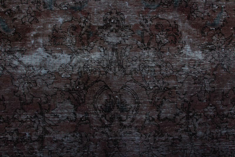 Håndknyttet persisk tæppe 270x360 cm Vintage - Grøn / mørk rød - Orientalske tæpper - Persisk tæppe