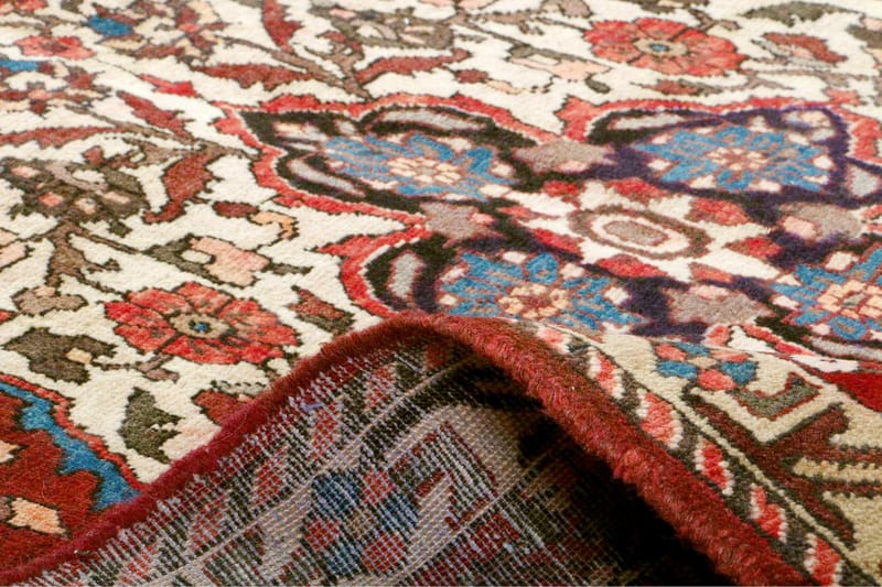 Håndknyttet persisk tæppe 200x335 cm - Rød / blå - Orientalske tæpper - Persisk tæppe