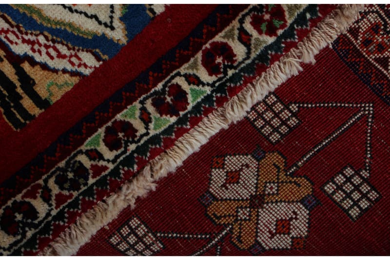 Håndknyttet persisk tæppe Varni 166x201 cm Kelim - Beige - Orientalske tæpper - Persisk tæppe