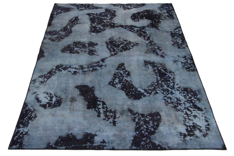 Håndknyttet persisk tæppe 215x307 cm Vintage - Blå / mørkelilla - Orientalske tæpper - Persisk tæppe
