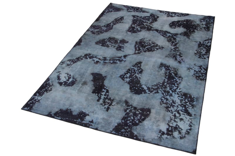 Håndknyttet persisk tæppe 215x307 cm Vintage - Blå / mørkelilla - Orientalske tæpper - Persisk tæppe