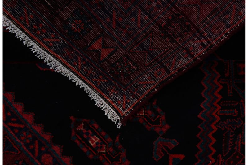 Håndknyttet persisk tæppe 154x385 cm - Mørkeblå / rød - Orientalske tæpper - Persisk tæppe