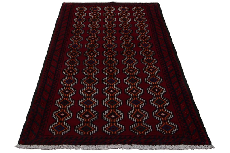 Håndknyttet Persisk tæppe 101x188 cm Kelim - Rød / sort - Orientalske tæpper - Persisk tæppe