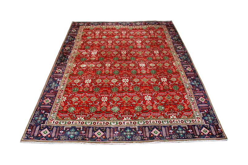 Håndknyttet Persisk tæppe 272x355 cm Kelim - Rød / mørkeblå - Orientalske tæpper - Persisk tæppe