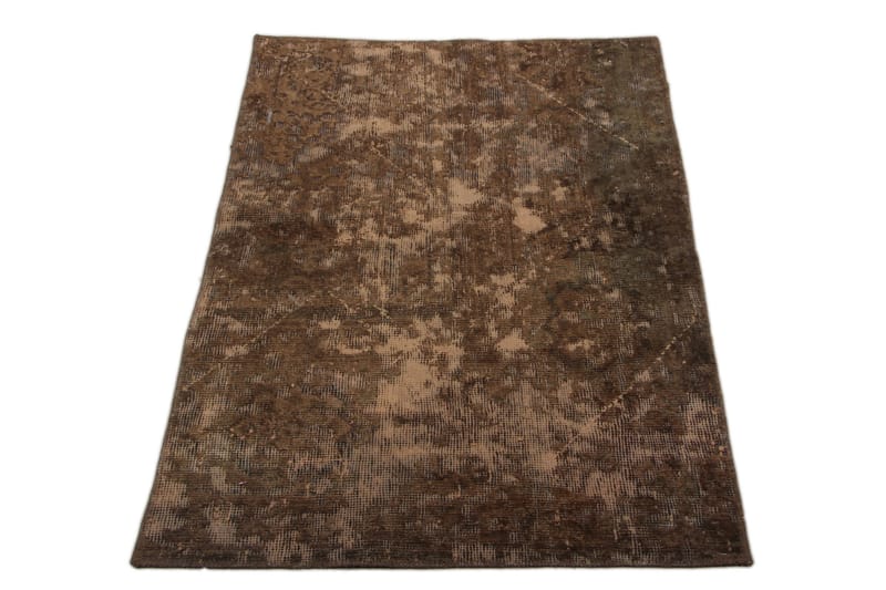 Håndknyttet persisk tæppe 85x136 cm Vintage - Beige / brun - Orientalske tæpper - Persisk tæppe