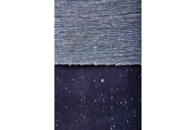 Håndknyttet persisk uldmåtte 275x378 cm Vintage - Mørkeblå - Orientalske tæpper - Persisk tæppe