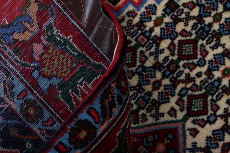 Håndknyttet Persisk tæppe 123x157 cm Kelim - Rød / Beige - Orientalske tæpper - Persisk tæppe