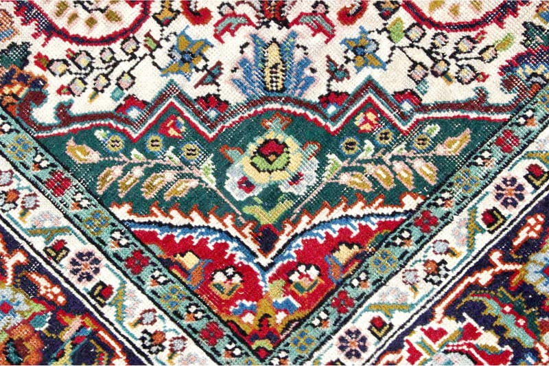 Håndknyttet persisk tæppe 242x335 cm Vintage - Rød / mørkeblå - Orientalske tæpper - Persisk tæppe