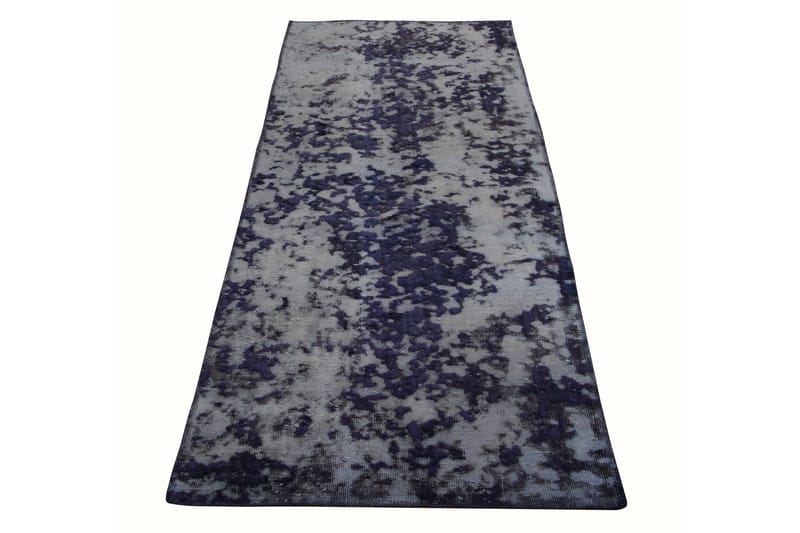 Håndknyttet persisk tæppe 80x222 cm Vintage - Blå / lilla - Orientalske tæpper - Persisk tæppe