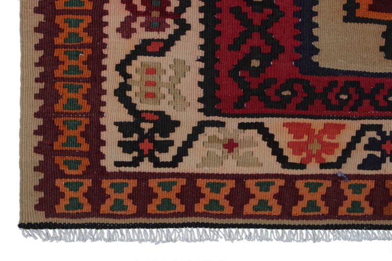 Håndknyttet persisk tæppe Varni 194x379 cm Kelim - Rød / Beige - Orientalske tæpper - Persisk tæppe
