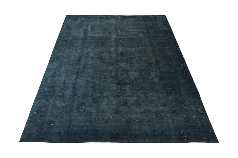 Håndknyttet persisk tæppe 257x364 cm Vintage - Blå / turkis - Orientalske tæpper - Persisk tæppe