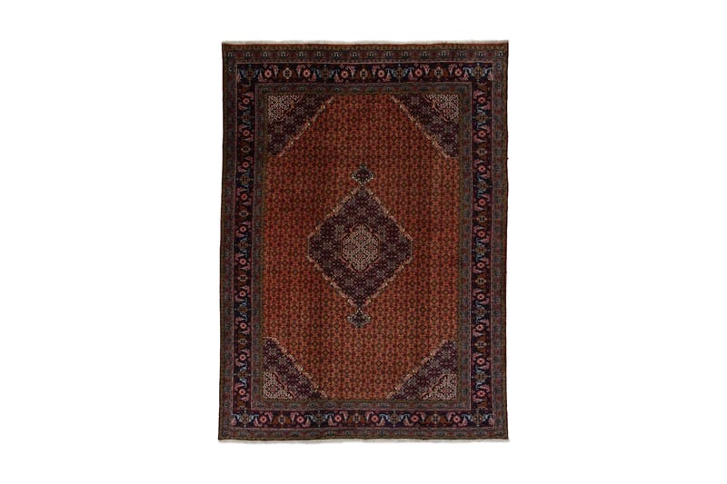 Håndknyttet Persisk tæppe 206x287 cm Kelim - Rød / mørkeblå - Orientalske tæpper - Persisk tæppe