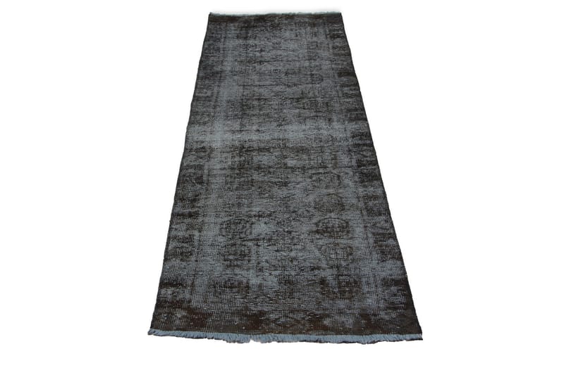 Håndknyttet persisk tæppe 85x309 cm Vintage - Mørkegrøn - Orientalske tæpper - Persisk tæppe