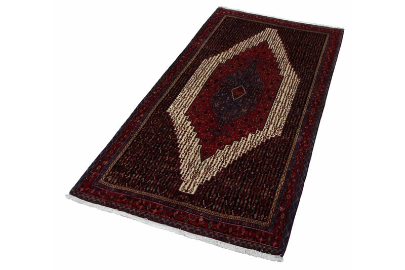 Håndknyttet persisk tæppe 161x328 cm - Rød / Beige - Orientalske tæpper - Persisk tæppe