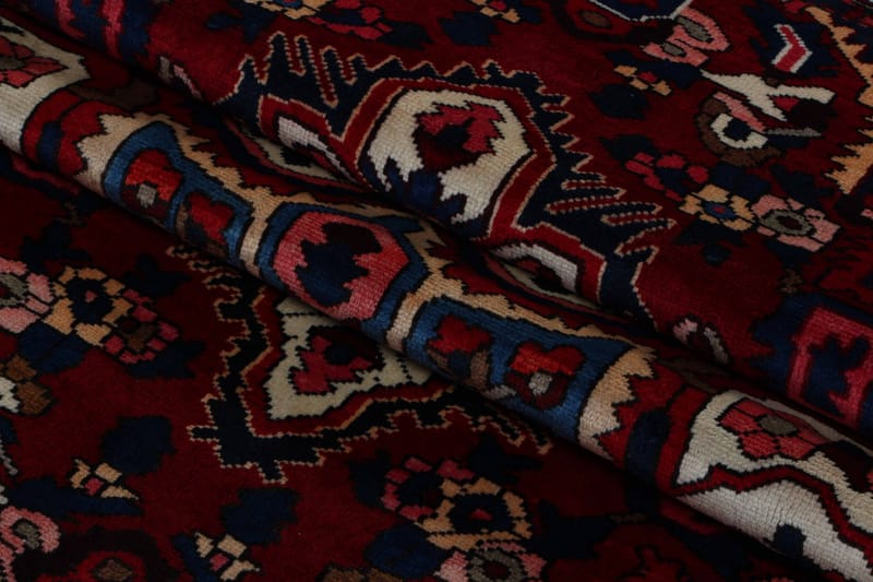 Håndknyttet persisk tæppe 213x302 cm - Rød / Beige - Orientalske tæpper - Persisk tæppe