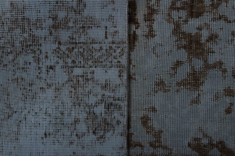 Håndknyttet persisk tæppe 78x240 cm Vintage - Grå / mørkegrøn - Orientalske tæpper - Persisk tæppe