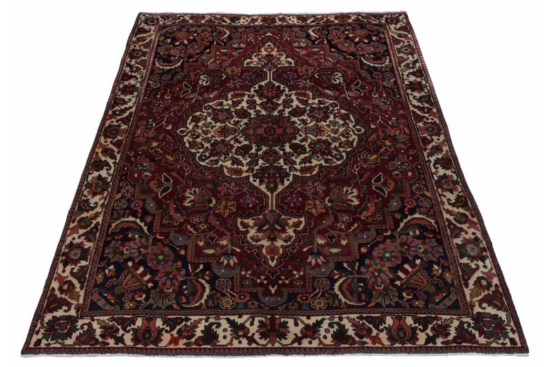 Håndknyttet persisk tæppe 217x307 cm - Rød / Beige - Orientalske tæpper - Persisk tæppe