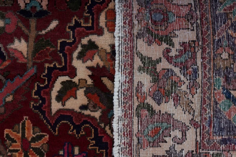 Håndknyttet persisk tæppe 217x307 cm - Rød / Beige - Orientalske tæpper - Persisk tæppe