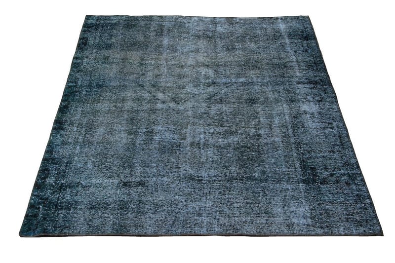 Håndknyttet persisk tæppe 190x242 cm Vintage - Blå / grøn - Orientalske tæpper - Persisk tæppe