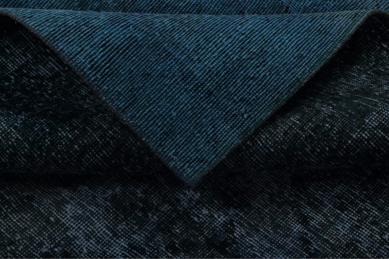Håndknyttet persisk tæppe 190x242 cm Vintage - Blå / grøn - Orientalske tæpper - Persisk tæppe