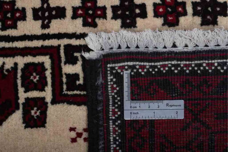 Håndknyttet Persisk tæppe 99x180 cm Kelim - Beige / rød - Orientalske tæpper - Persisk tæppe