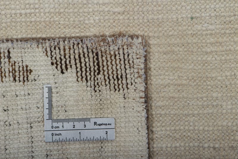Håndknyttet persisk tæppe 123x208 cm Vintage - Beige / brun - Orientalske tæpper - Persisk tæppe