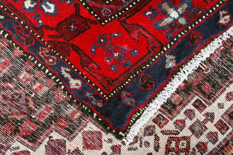 Håndknyttet persisk tæppe Varni 158x327 cm Kelim - Beige / rød - Orientalske tæpper - Persisk tæppe