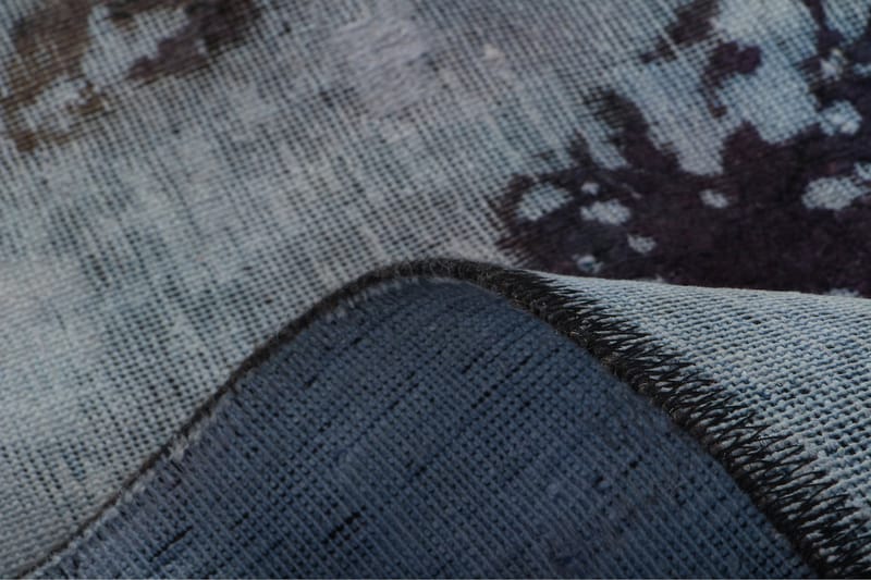 Håndknyttet persisk tæppe 114x188 cm Vintage - Blå / mørkegrøn - Orientalske tæpper - Persisk tæppe
