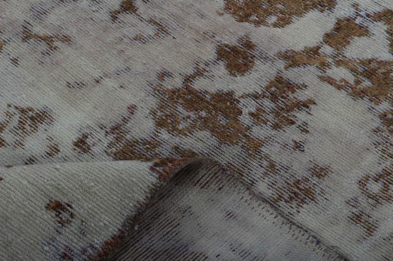 Håndknyttet persisk tæppe 110x164 cm Vintage - Beige / brun - Orientalske tæpper - Persisk tæppe