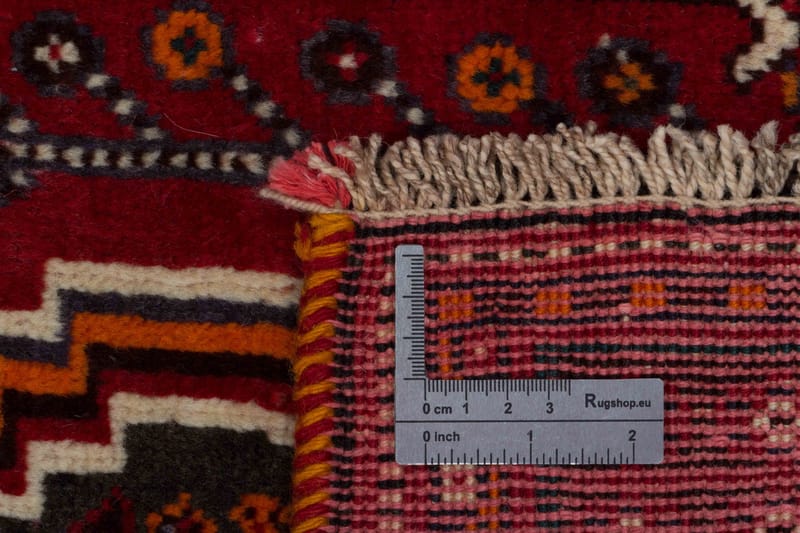 Håndknyttet persisk tæppe 109x160 cm - Rød / sort - Orientalske tæpper - Persisk tæppe