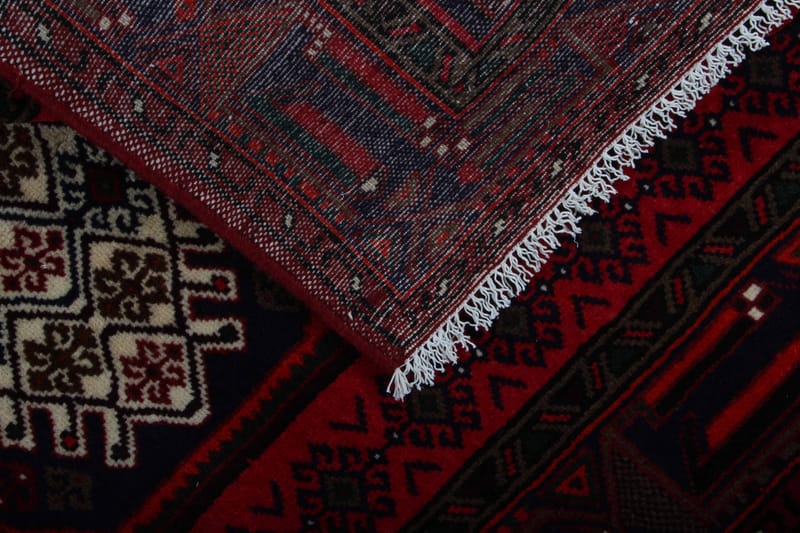 Håndknyttet Persisk tæppe 125x193 cm Kelim - Rød / sort - Orientalske tæpper - Persisk tæppe
