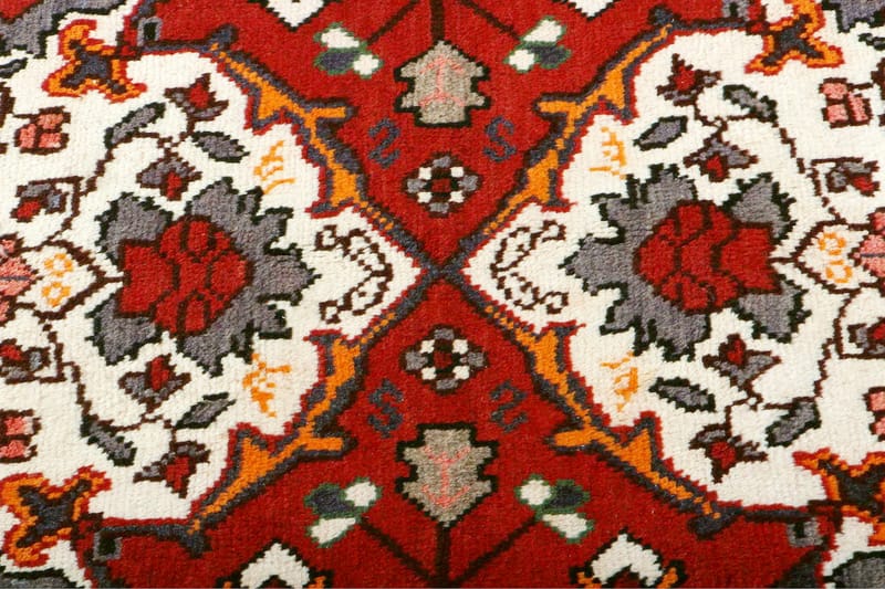 Håndknyttet persisk tæppe 205x305 cm - Rød / Beige - Orientalske tæpper - Persisk tæppe