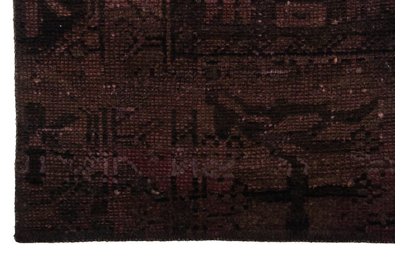 Håndknyttet persisk tæppe 141x220 cm Vintage - Mørkerød / lyserød - Orientalske tæpper - Persisk tæppe