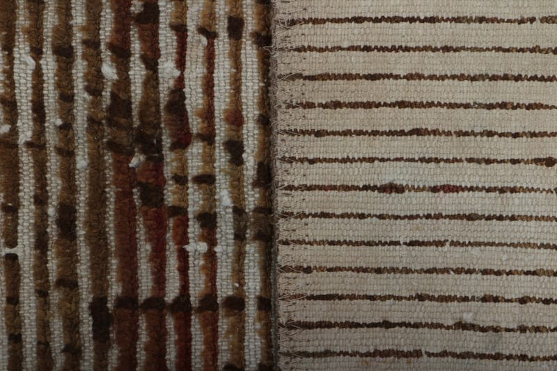 Håndknyttet persisk tæppe 105x145 cm Vintage - Brun / Beige - Orientalske tæpper - Persisk tæppe