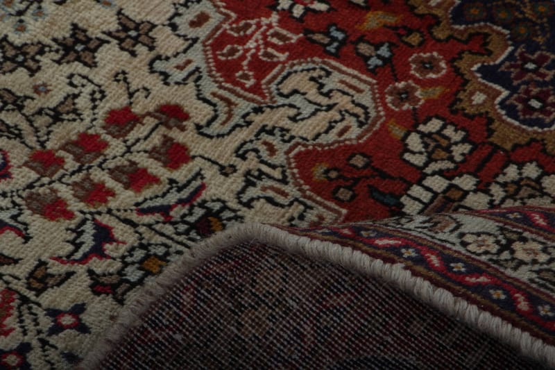 Håndknyttet persisk tæppe Varni 108x142 cm Kelim - Beige / kobber - Orientalske tæpper - Persisk tæppe