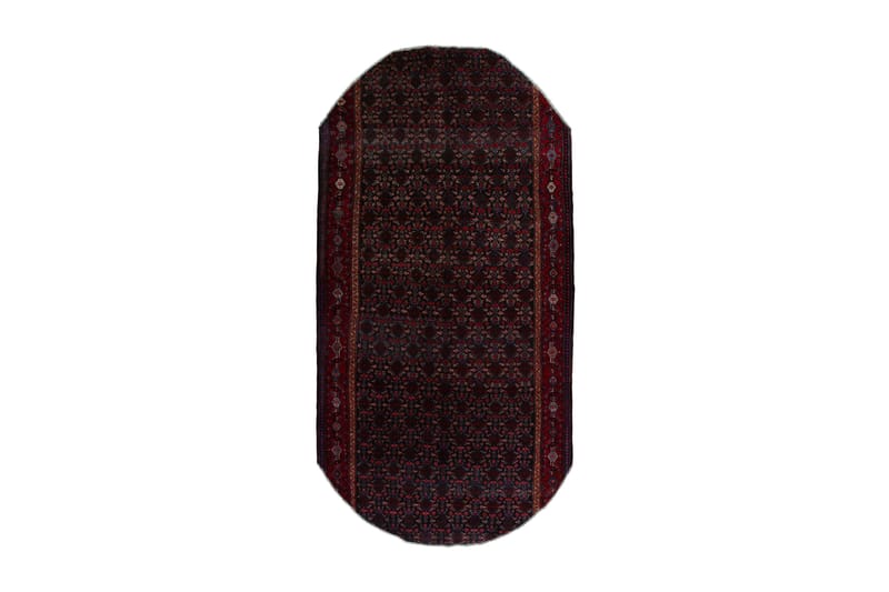 Håndknyttet persisk tæppe 165x331 cm - Mørkeblå / rød - Orientalske tæpper - Persisk tæppe