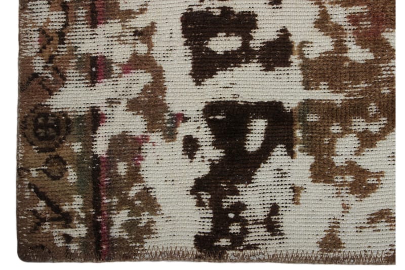 Håndknyttet persisk tæppe 118x192 cm Vintage - Beige / brun - Orientalske tæpper - Persisk tæppe