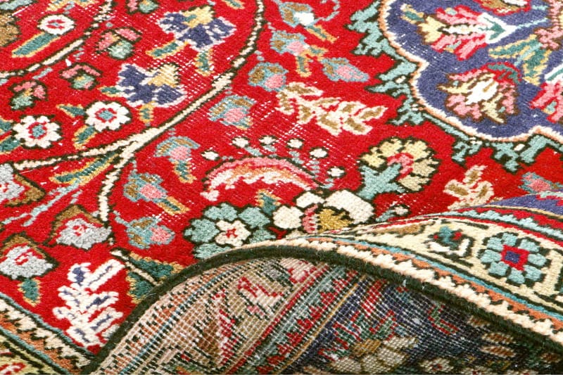Håndknyttet Persisk tæppe 255x352 cm Kelim - Rød / mørkeblå - Orientalske tæpper - Persisk tæppe