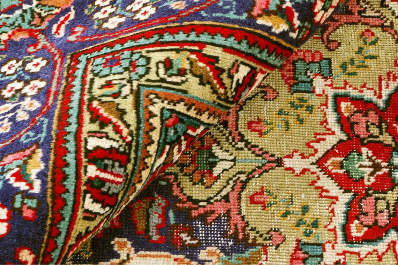 Håndknyttet Persisk tæppe 255x352 cm Kelim - Rød / mørkeblå - Orientalske tæpper - Persisk tæppe