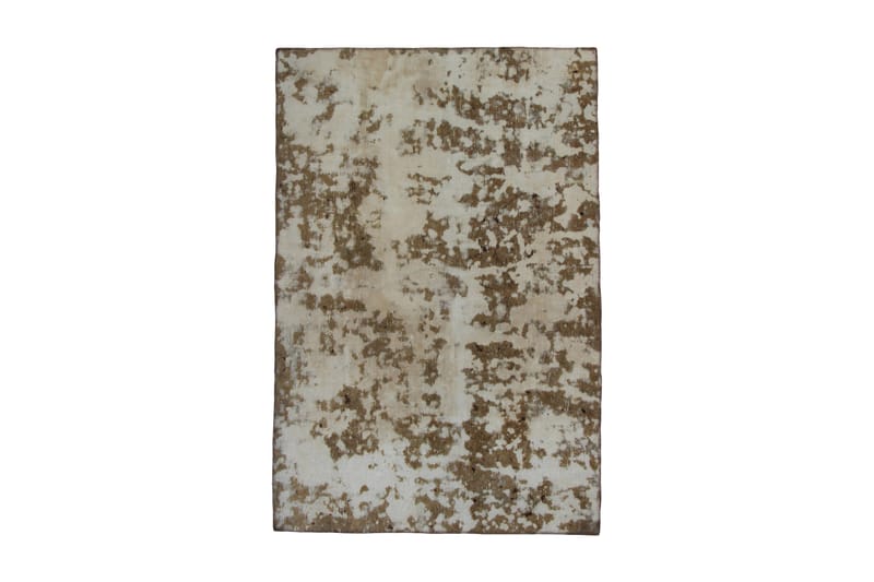 Håndknyttet persisk tæppe 122x182 cm Vintage - Beige / brun - Orientalske tæpper - Persisk tæppe
