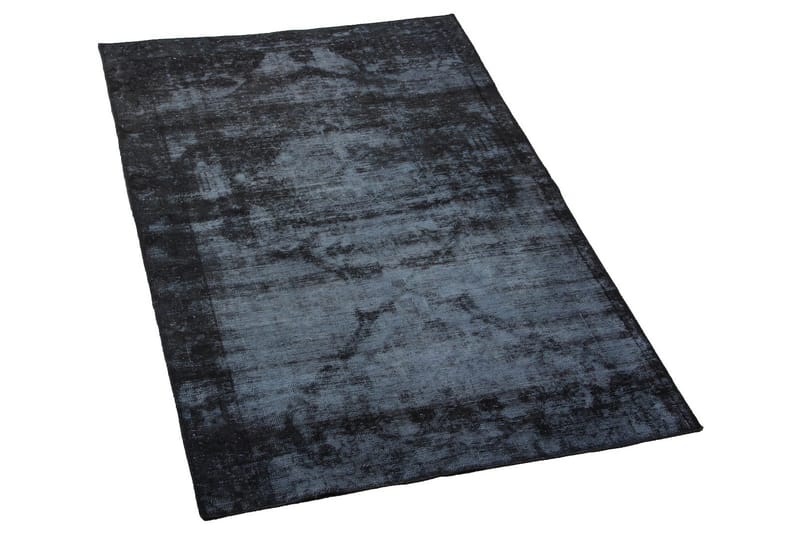 Håndknyttet persisk tæppe 120x200 cm Vintage - Blå / mørkegrøn - Orientalske tæpper - Persisk tæppe
