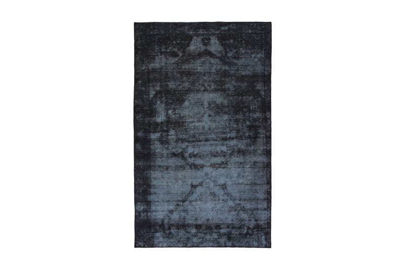 Håndknyttet persisk tæppe 120x200 cm Vintage - Blå / mørkegrøn - Orientalske tæpper - Persisk tæppe
