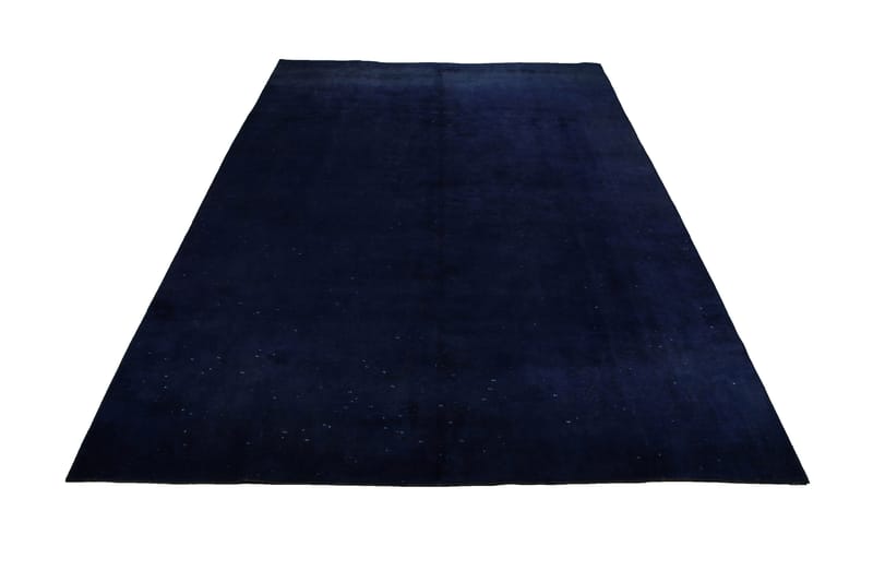 Håndknyttet persisk uldmåtte 250x380 cm Vintage - Mørkeblå - Orientalske tæpper - Persisk tæppe
