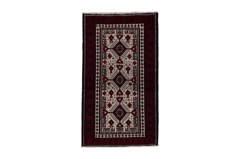 Håndknyttet persisk tæppe 97x170 cm Kelim - Beige / rød - Orientalske tæpper - Persisk tæppe