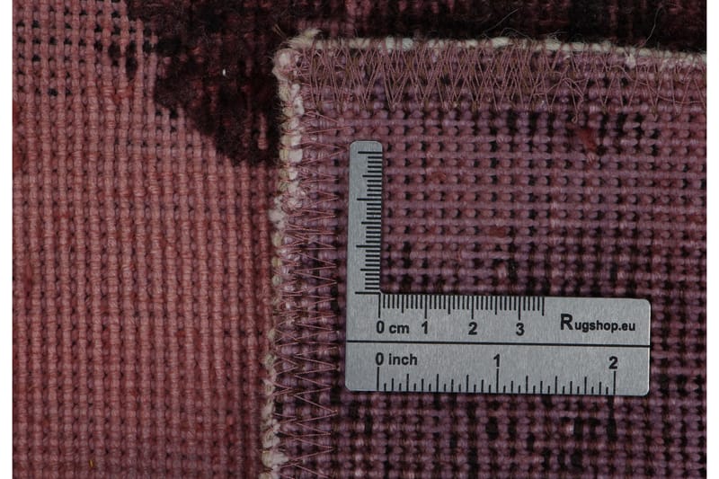 Håndknyttet persisk tæppe 100x150 cm Vintage - Pink / mørkerød - Orientalske tæpper - Persisk tæppe