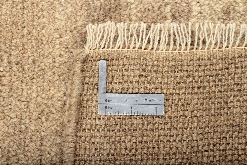 Håndknyttet Persisk Uldtæppe 177x230 cm Gabbeh Shiraz - Beige - Orientalske tæpper - Persisk tæppe